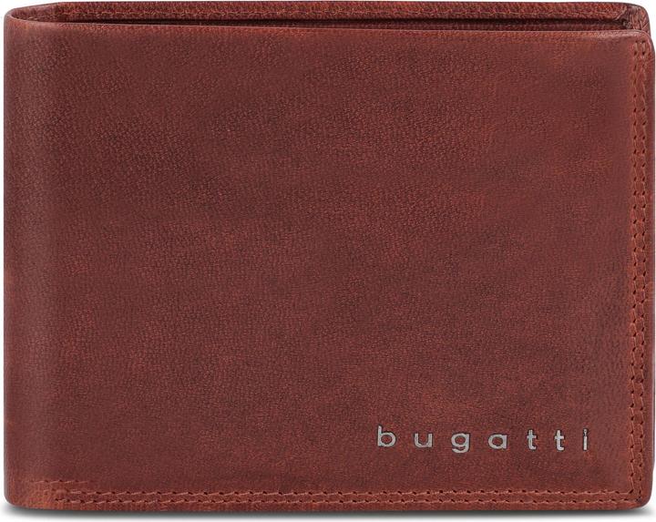 Bugatti Valencia Geldbörse RFID Schutz Leder 12 cm