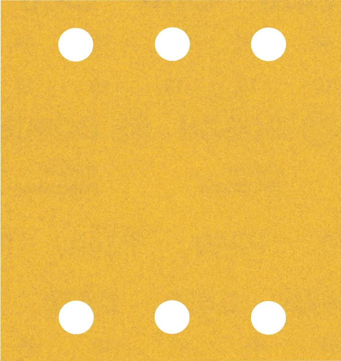 Actual product image Bosch Professional Zubehör EXPERT C470 Abrasive paper with 6 holes for orbital sanders, 115 x 107 mm, G 240, 10 pcs. (240)