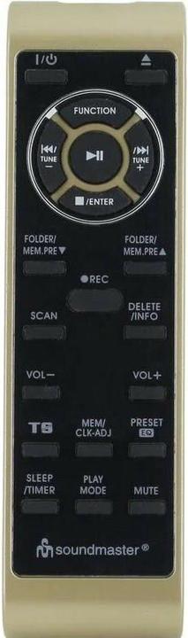 Image du produit Soundmaster NR566BE (Platine, Lecteur de CD, Bluetooth, 2x 5 W)