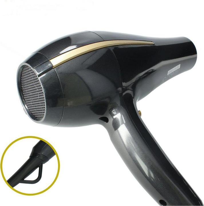 Actual product image TM Electron TMHD126 Professional Hair Dryer AC Motor 2400W Ionic Function 3 Heat and 2 Speed Settings - 1 Unit