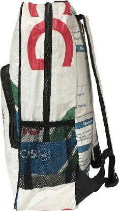 Produktbild Bekos Upcycling - Tagesrucksack aus recycelten Zementsäcke White Tiger