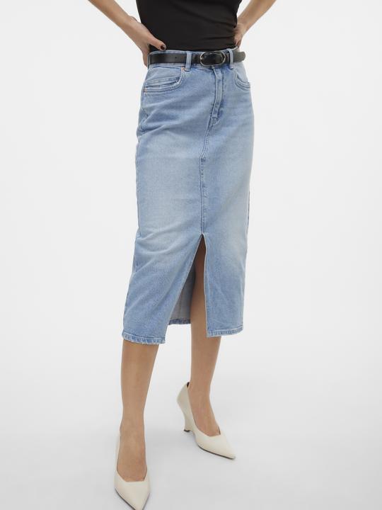 Produktbild Vero Moda VMVERI Hohe Taille Langer Rock Jeansrock (S)