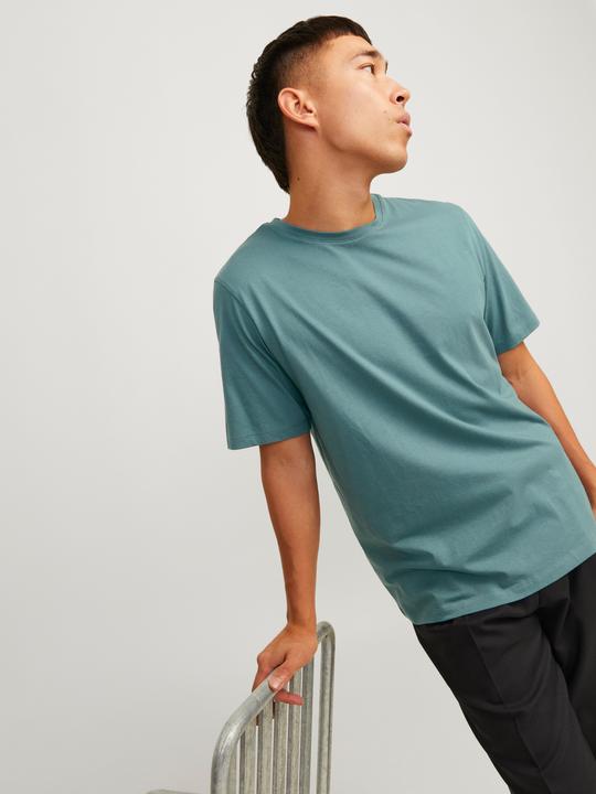 Actual product image Jack & Jones Single-coloured round neck T-shirt T-shirt (M)