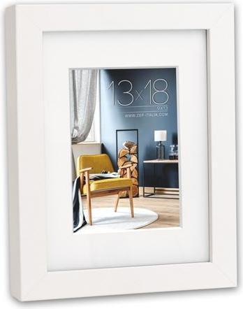Produktbild ZEP Bilderrahmen V5957W Niki White 9x13 / 13x18 cm (9 x 13 cm, 13 x 18 cm)