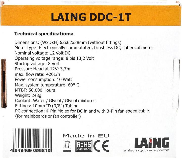 Produktbild Laing DDC-1T Pumpe