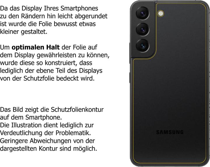 Actual product image Dipos Anti-reflective (1 Piece, Samsung Galaxy S22)