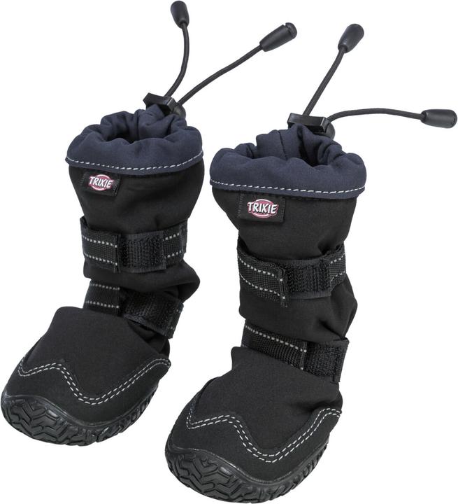Actual product image Trixie Walker Active Long protective boots, L, 2 pcs, black (L, Dog boots)