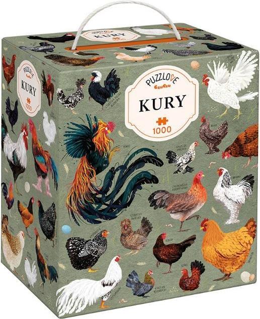 Image du produit Czuczu Puzzle Puzzlove poules 1000 pièces (1000 pièces)