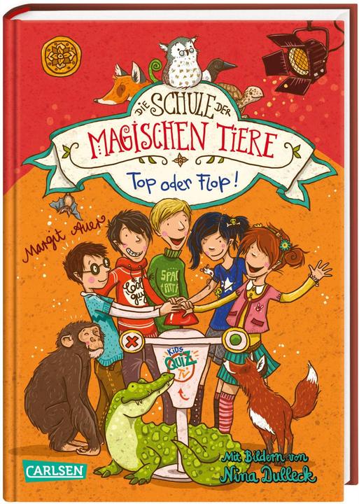 Productafbeelding Die Schule der magischen Tiere 05. Top oder Flop! (Duits, Margit Auer, 2014)