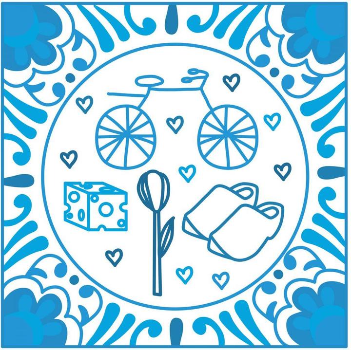 Produktbild Trenddeko Typisch Holland (70 x 70 cm)