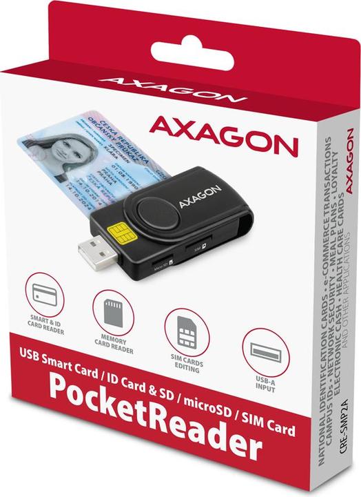 Produktbild Axagon CRE-SMP2A (USB 2.0)