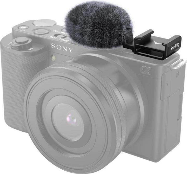 SmallRig Cold Shoe Adapter with Windshield (Diverse)