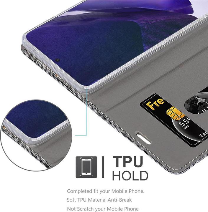 Actual product image Cadorabo Book Jeans Optics Cover (Samsung Galaxy Note 20+)