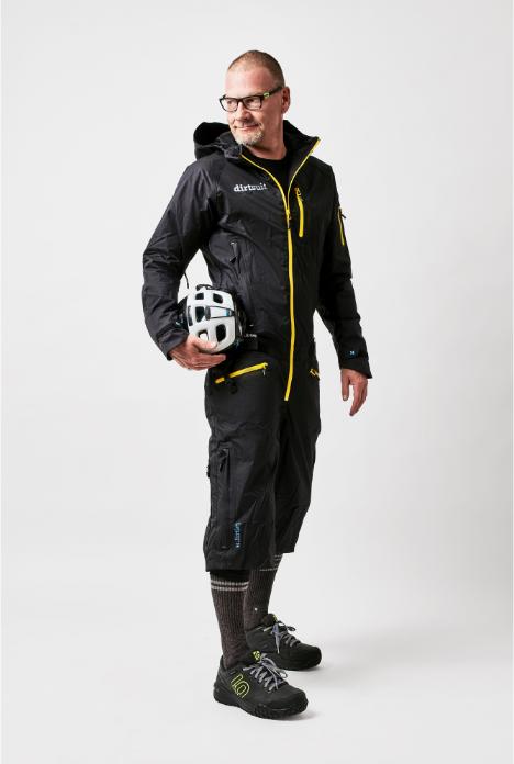 Image du produit dirtlej Dirtsuit Pro Edition, noir/jaune, S (S)