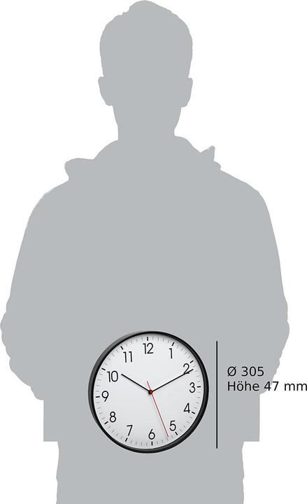 Image du produit TFA Horloge murale radio (30.50 cm)
