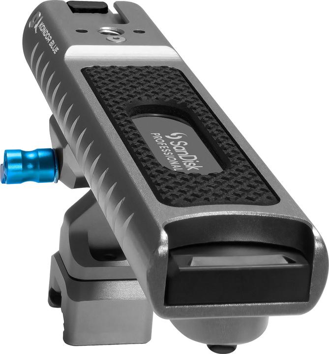 Image du produit Kondor Poignée SSD Pro-Blade bleue pour enregistrement USB-C SanDisk