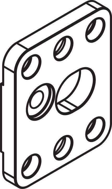 Actual product image HAWA Sliding door fittings -REGAL B 25 H/SP, Forslide
