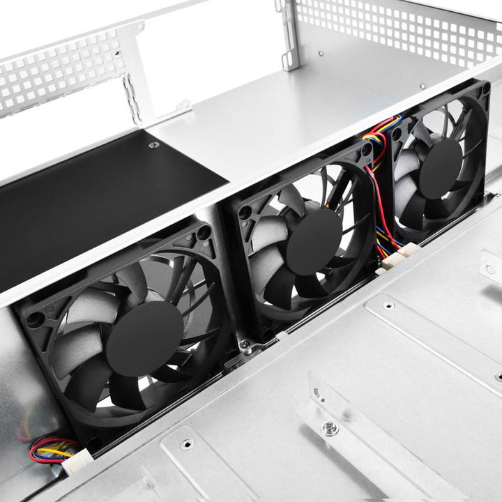 Actual product image Silverstone RM21-304 - rack mount - 2U - micro ATX - without power supply (ATX / PS/2)