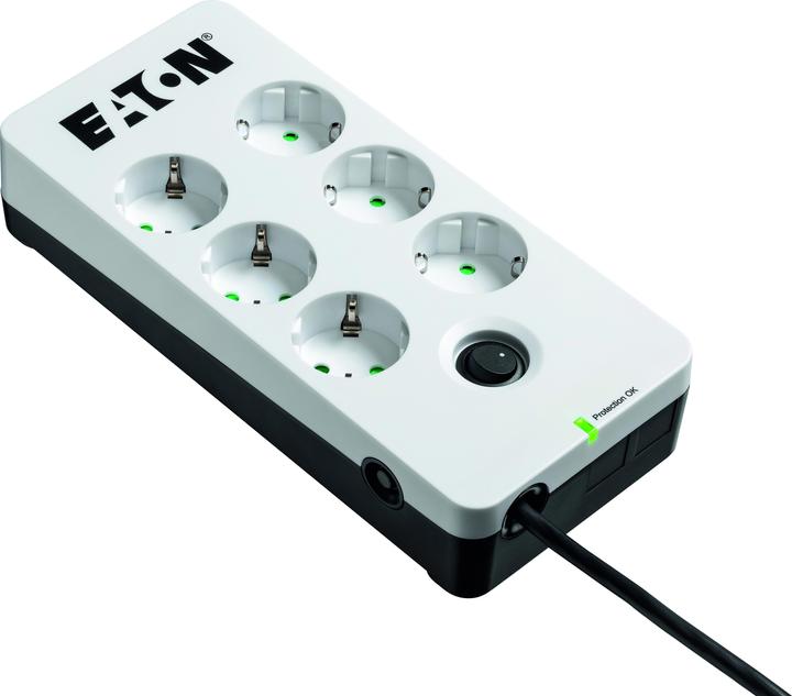 Eaton Protection contre les surtensions Protection Box 6 DIN (6 x, CEE 7/3, 1.50 m)