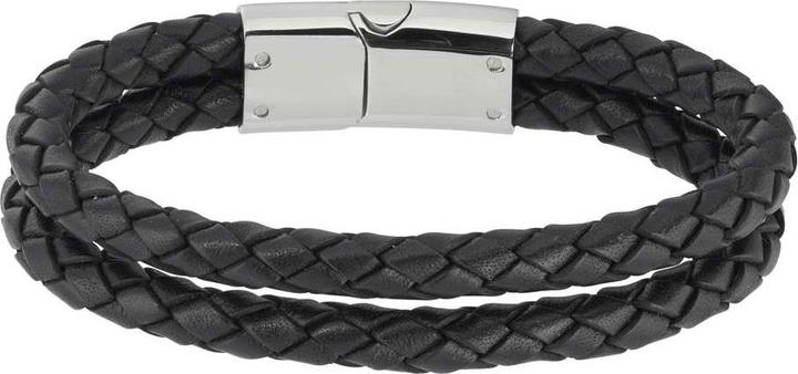 Immagine prodotto Bijouteria Bracciale (20 cm, Cuoio, Acciaio inossidabile)