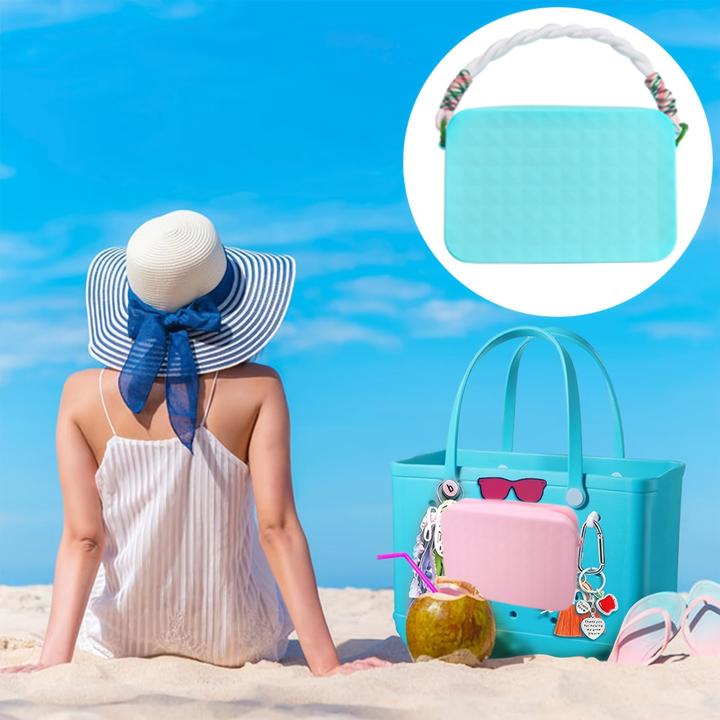 Produktbild Only-Bags.Store Neoprene Beach Tote Bag Organizer Pouch, Lightweight Waterproof Dry Bag Insert with Handle for