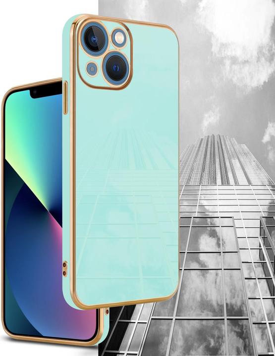 Produktbild Cadorabo Hülle für Apple iPhone 13 MINI im TPU mit Kameraschutz LM130 Style (Apple iPhone 13 mini)