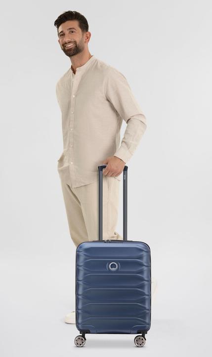 Produktbild Delsey Meteor 4 Rollen Kabinentrolley 55 cm mit Dehnfalte (46 l, Handgepäck (bis 50l))