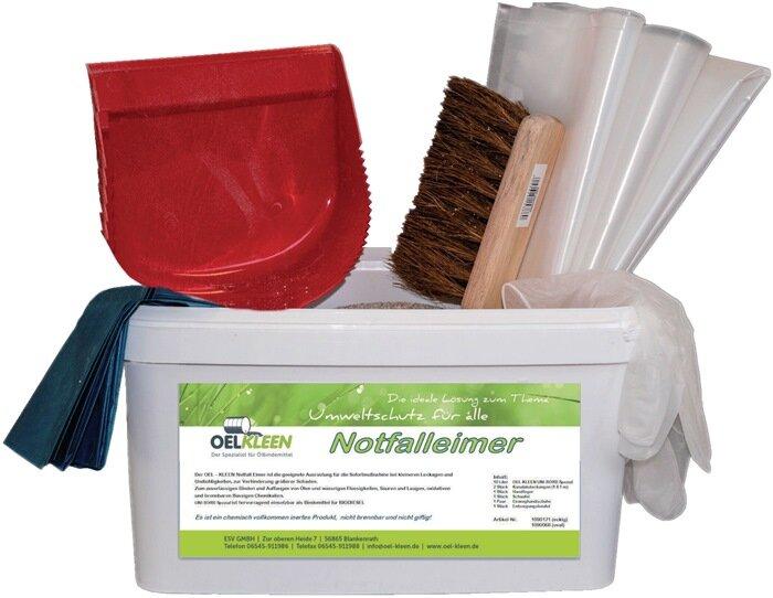 Produktbild Oelkleen Notfalleimer Inhalt 7-teilig bindet bis max. 3 l / Eimer