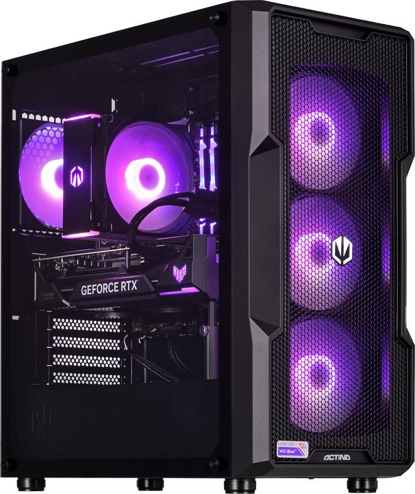 Actual product image Action Actina 5901443337461 PC Midi Tower AMD Ryzen™ 7 7700 32 GB DDR5-SDRAM 1 TB SSD AMD Radeon RX 7900 XT (AMD A10-7700K, 32 GB, 1000 GB, Radeon RX 7900 XTX)