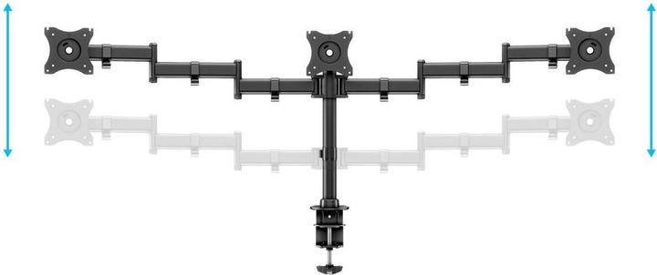 Produktbild Multibrackets MB Tischständer Basic tripple (Tisch, 27")