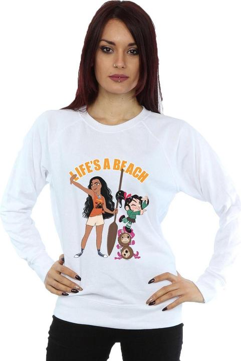 Immagine prodotto Disney Wreck It Ralph Moana And Vanellope Felpa Donna (XL)