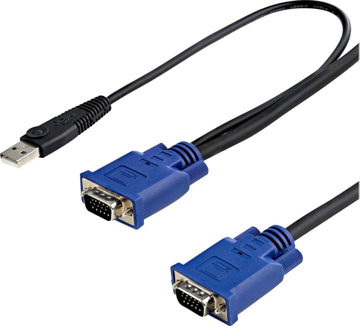 Produktbild StarTech 15 FT 2-IN-1 USB KVM CABLE