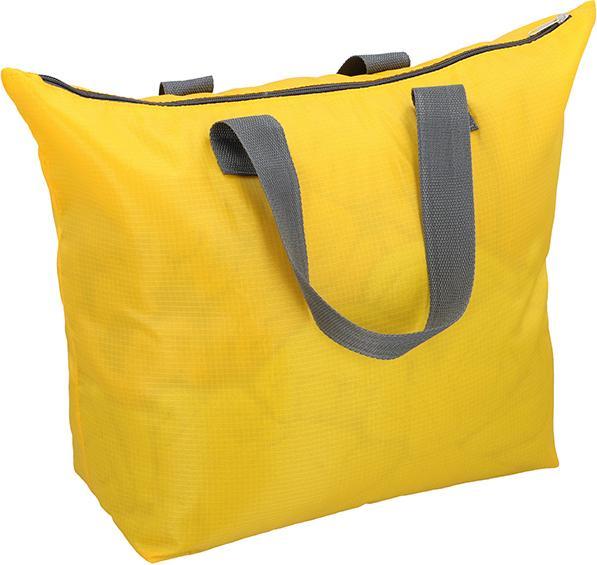 Image du produit Dunlop – Faltbare Reise-/Einkaufstasche, Handgepäck (Gelb)