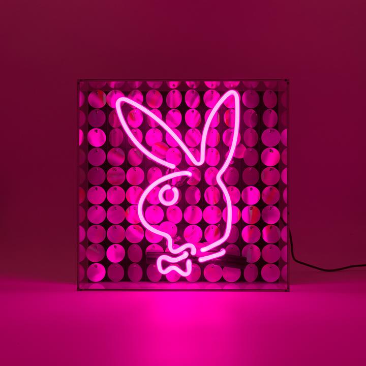 Produktbild Locomocean Acryl-Box Neon - Playboy Disco Bunny pink