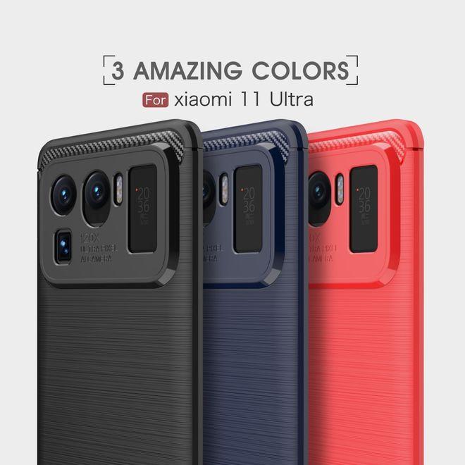 Produktbild MU Style Carbon Fiber TPU Softcase Series (Xiaomi Mi 11 Ultra)