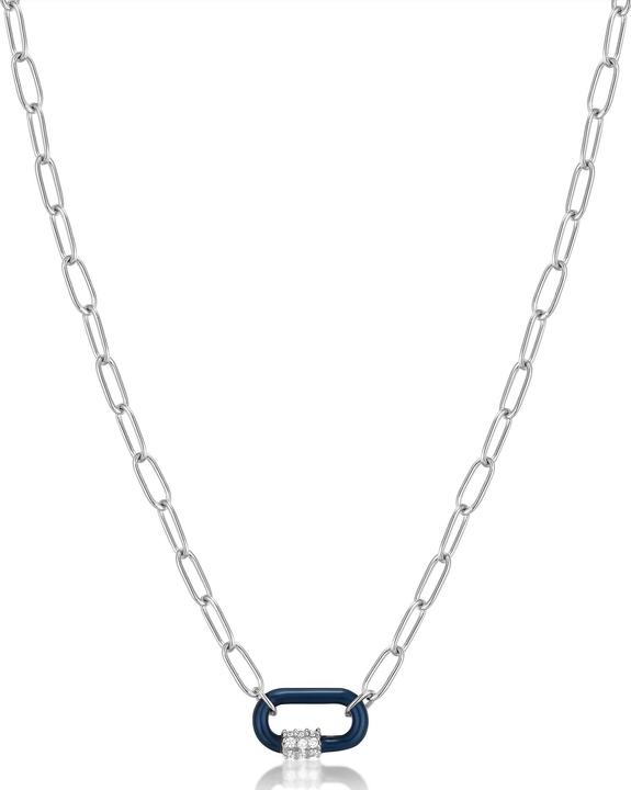 Ania Haie N031-01H-B Bright Future Damen Halskette, verstellbar (Sterling Silber 925, 40 - 45 cm)