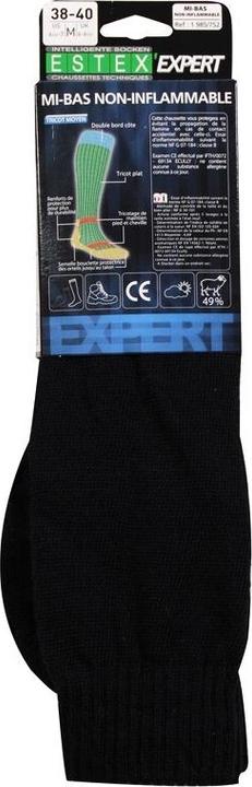 Actual product image Estex non-flammable knee socks (35 - 37)
