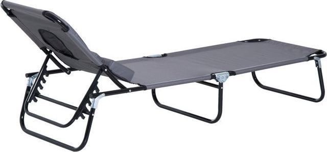 Image du produit Outsunny Chaise longue de jardin avec ouverture faciale (190 cm)