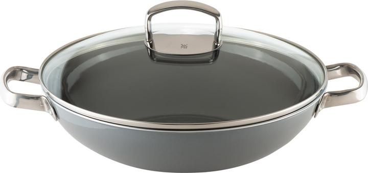 Image du produit WMF Wok gris acier (36 cm, Wok, Acier inoxydable)
