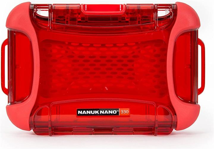Image du produit Nanuk Mallette d'extérieur Nano Case 330 Rouge (Mallette photo, 1.63 l)