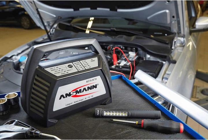 Image du produit Ansmann Chargeur automatique ALCT 624/10 (6V, 12V, 24V, 10 A)