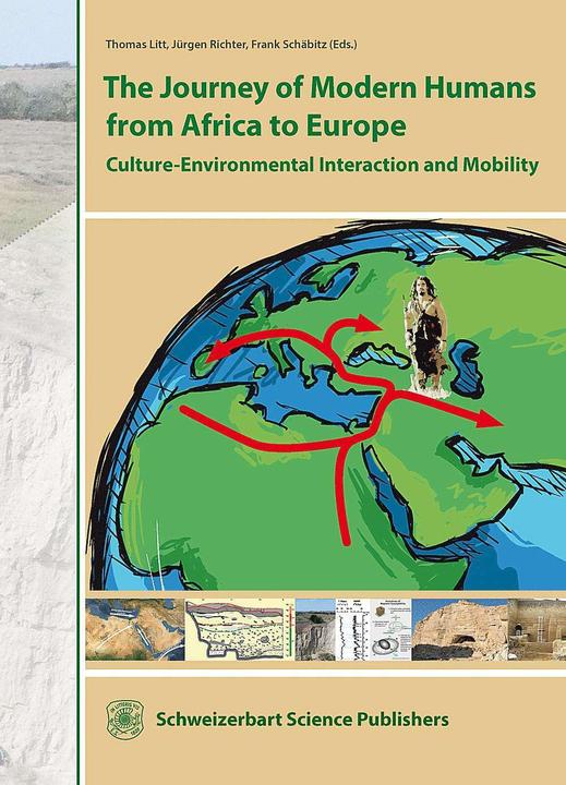 Image du produit The Journey of Modern Humans from Africa to Europe (Anglais, Jürgen Richter, Thomas Litt, Frank Schäbitz, 2021)