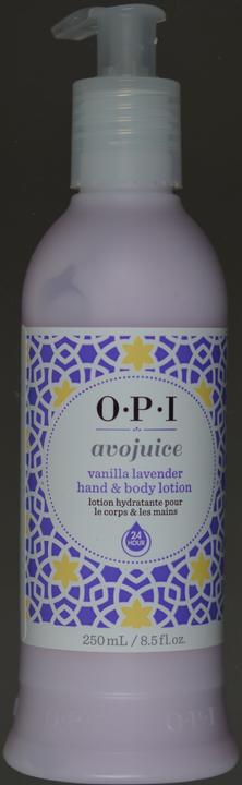 Produktbild OPI Avojuice Hand & Bodylotion vanilla lavender (Körperlotion, 250 ml)