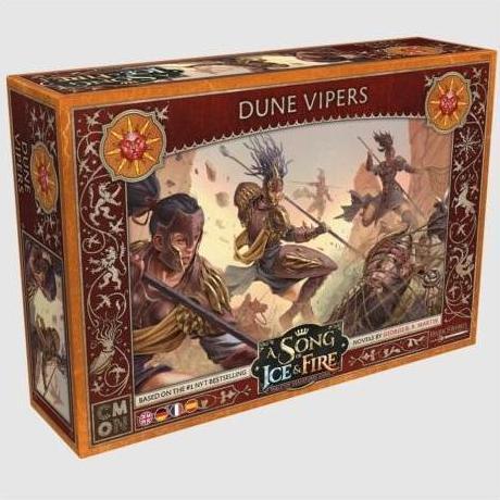 Actual product image Cmon A Song of Ice & Fire - Dune Vipers, Miniatures Game, for 2 Games (French)