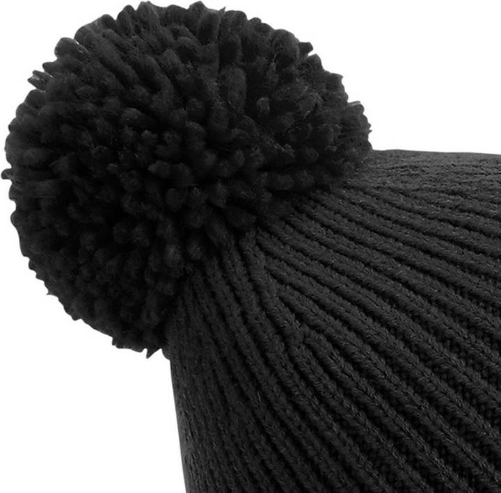 Produktbild Beechfield Engineered Ripp StrickBommelmütze (One Size)