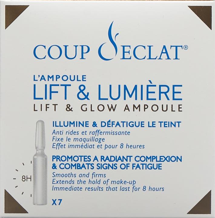 Produktbild Coup d‘Eclat Die Ampulle Lift & Glow liq (7 ml)