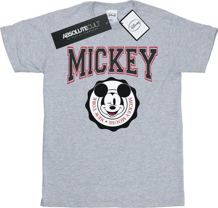 Immagine prodotto Disney Mickey Mouse New York Seal Maglietta Ampia Donna (3XL)