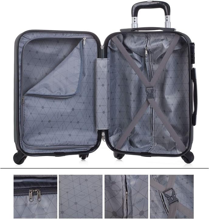 Image du produit Itaca Reisekoffer Set (105 l, Bagage à main (jusqu'à 50l), M (50 - 90l), L (90 - 115l))