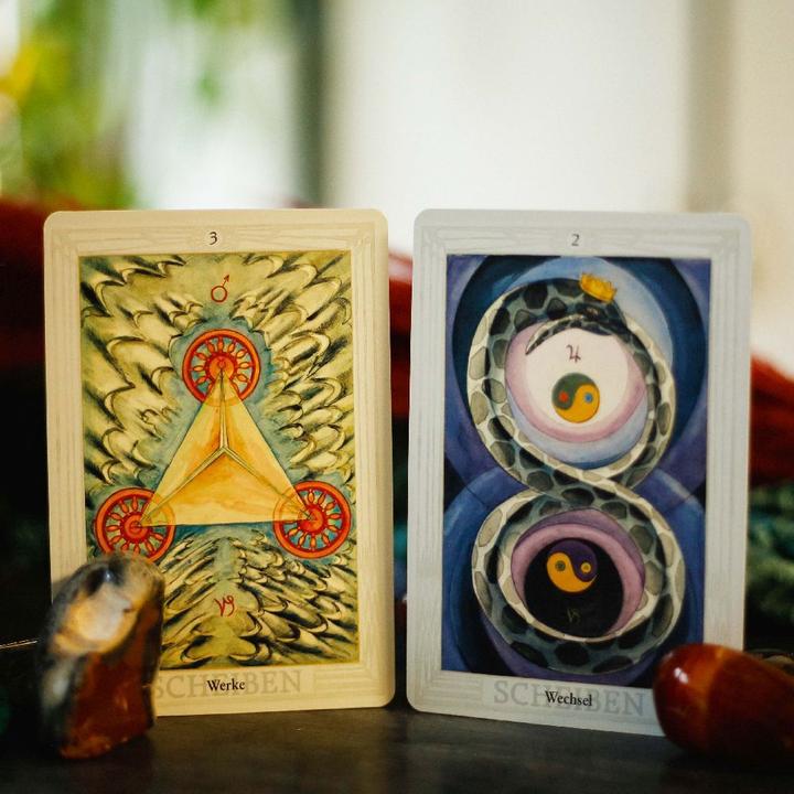 Actual product image Aleister Crowley Thoth Tarot Pocket DE (German, Aleister Crowley, 2023)