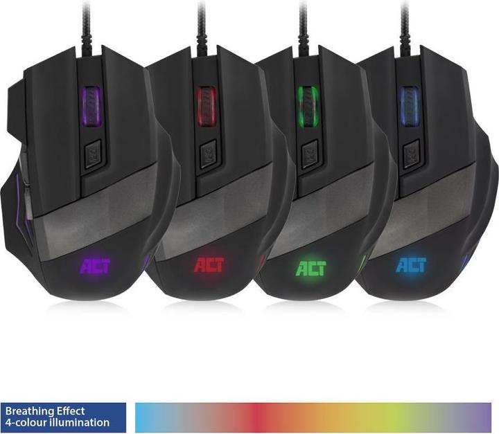 Produktbild AC5000 Maus rechts USB Typ-A Optisch 3200 DPI (Kabelgebunden)